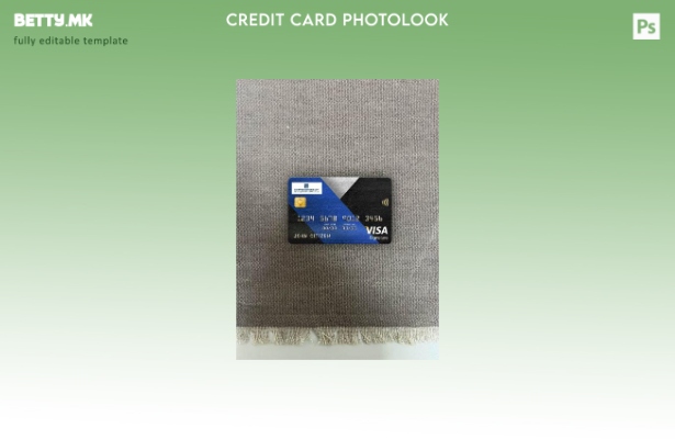 модерен стил Либан Емирати Либан Банка за потпис на виза картичка photolook пред